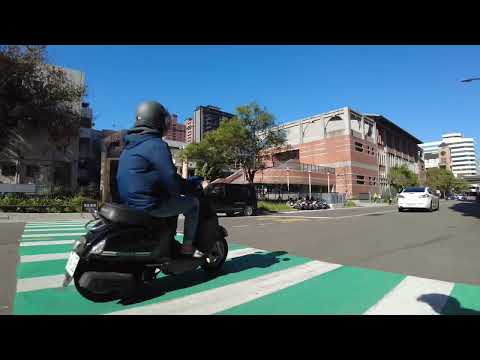 Excursão a pé pela cidade de Hsinchu em 4K, Taiwan