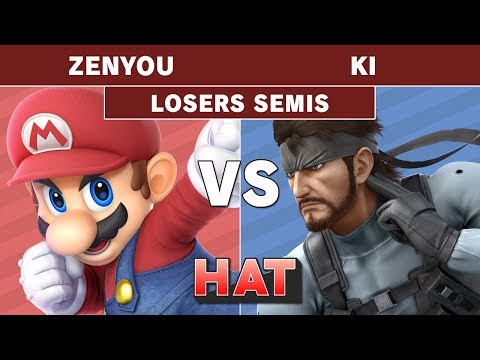 HAT 86 - Zenyou (Mario) Vs. DCG| Ki (Snake) Losers Semi Finals - Smash Ultimate