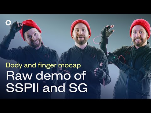 Unedited Rokoko Mocap Demo  | Smartsuit Pro II, Smartgloves, Rokoko Studio