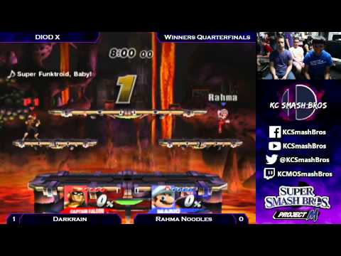 DIOD X Project M Singles Winners Quarters: Darkrain (Falcon) Vs. Rahma Noodles (Mario)