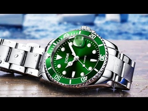 Роскошные мужские водонепроницаемые часы DOM / Luxury Men's Waterproof DOM Watch