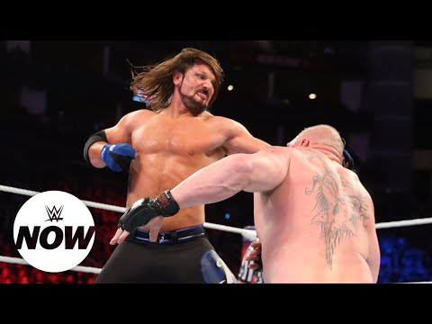 Edge And Christian Review AJ Styles Versus Brock Lesnar