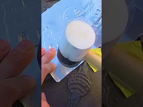 Soda Can Art in the middle of the street