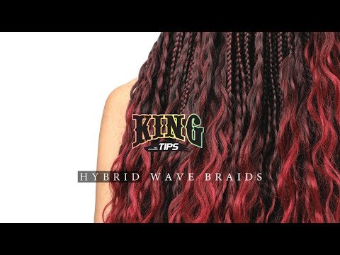 New Bobbi Boss King Tips Hybrid wave braid tutorial -...