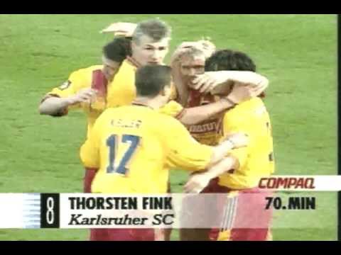 Arminia Bielefeld - Karlsruher SC 1:2 Saison 96-97 29.03.1997 25. Spieltag