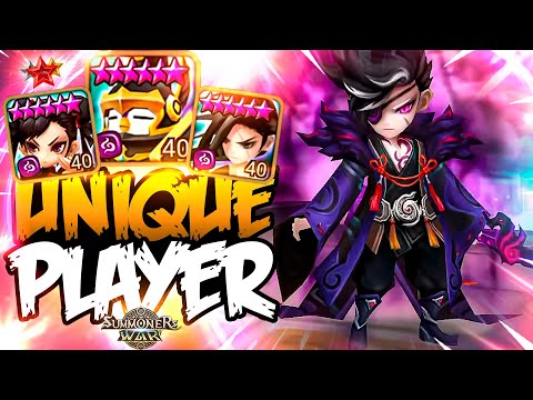 He has TWO TYPES of FULL DARK TEAM - Summoners War