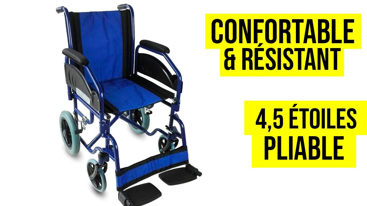 Meilleur Fauteuil Roulant Pliable 2022