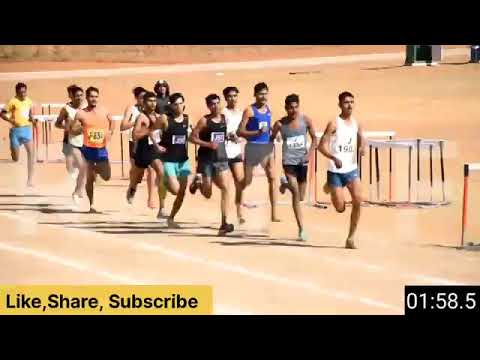 1500m Run Final II 1500m Run Final u17 boys 66 school State athletic championship Rajasthan 2022-23