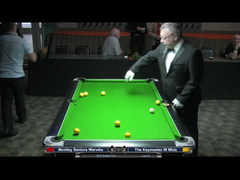 2019 Golden Cue - Bentley Seniors Warwks v The Keymaster W. Mids