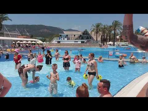 Holiday Village Turkey pool party 2022