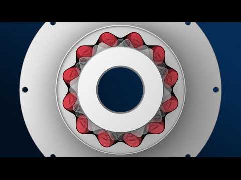 Hochdrehelastische Kupplungen RINGFEDER® TNR – Einreihige Kupplungsausführungen