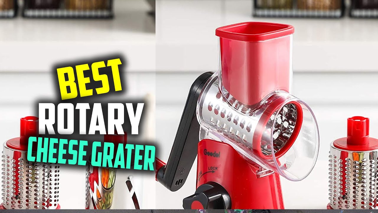 Best Rotary Cheese Graters in 2022 - Top 5 Review | Plastic/Stainless Steel Cheese Graters