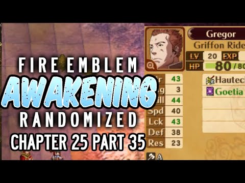 GREGOVERSA is not playing.  Fire Emblem: Awakening Randomized Part 35 #RandomizedAwakening