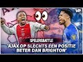 AJAX ondanks AFGETEKENDE NEDERLAAG NIET KANSLOOS tegen BRIGHTON! ?⚪️