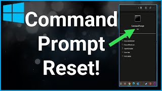 How To Reset Windows 10 Using Command Prompt