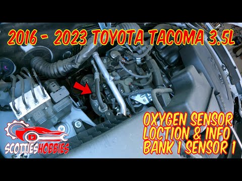 Toyota Tacoma Bank 1 Sensor 1 Oxygen Sensor: Location, Function, & Info. #mechanic #toyotatacoma