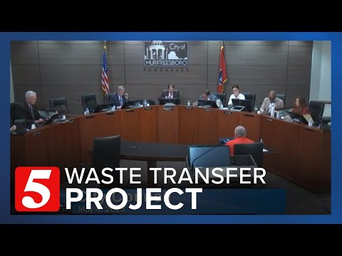 Murfreesboro approves next steps for new $65 million waste transfer project