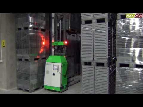 MAXAGV Automated Guided Vehicle - FX10 - Svenska Retursystem