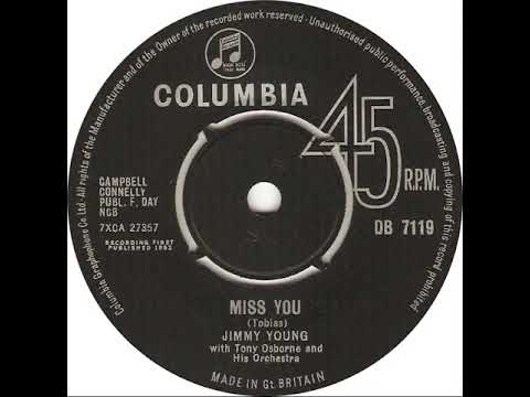 UK New Entry 1963 (216) Jimmy Young - Miss You