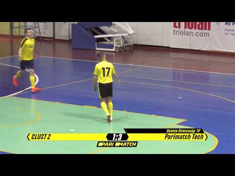 Огляд матчу | CLUST 2 2 : 3 Parimatch Tech  | 16.01.2022 | Parimatch Друга Ліга Futsal