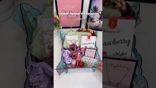 Rakhi hamper for sister #rakshabandhan #rakhi #hampers #trending #viral #ytshorts #giftbox #giftidea