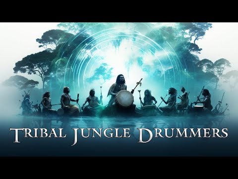 Tribal Jungle Drummers -  Steady Groove for Motivation - Dance - Meditation - Shamanic Work