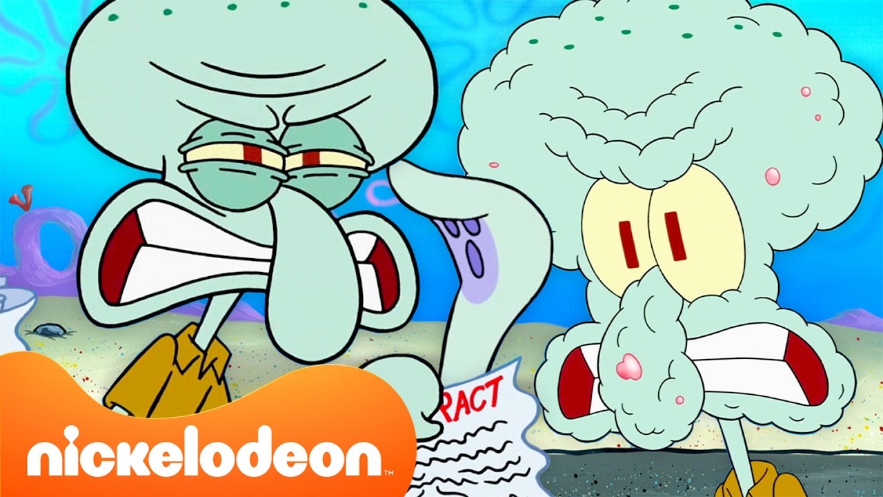 شفيق ينهار تمامًا لمدة ٤٥ دقيقة! | سبونج بوب | Nickelodeon Arabia