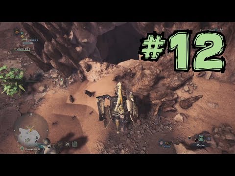 Exploring Wildspire Waste / Camps, Mining etc (Monster Hunter World Walkthrough #12)