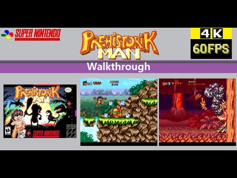 [SNES] Prehistorik Man - Walkthrough