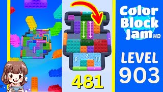 Solution du Niveau 903 de Color Block Jam