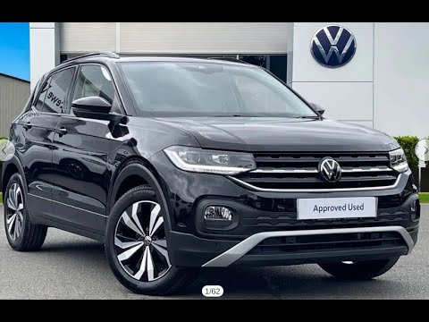 Approved Used Volkswagen T-Cross 1.0 TSI 110ps Black Edition Hatchback - DA72SUX