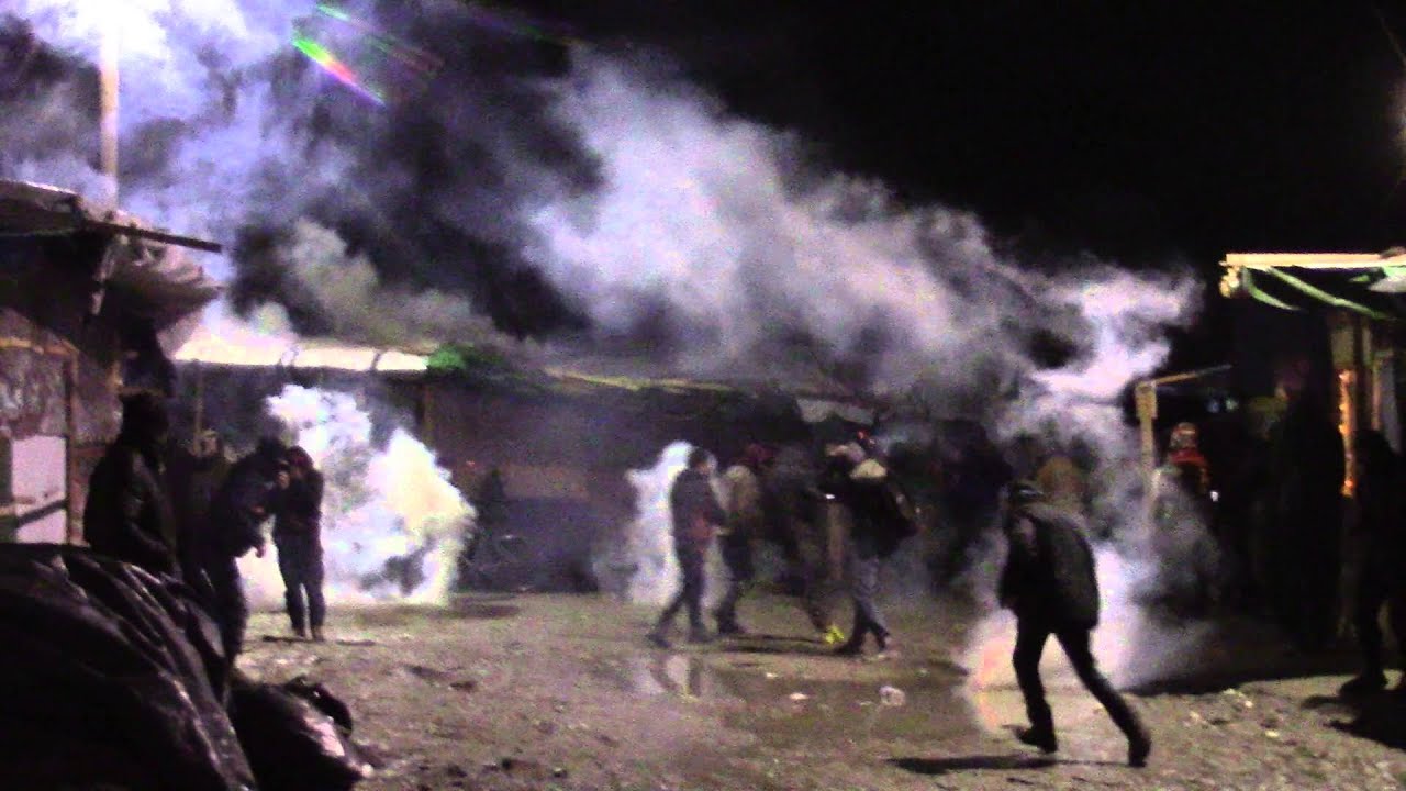 Calais Jungle police assaults (5th and 6th of January) thumnail