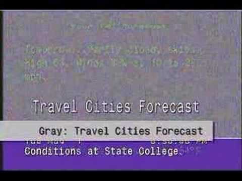 The Four Colors of WeatherSTAR Junior