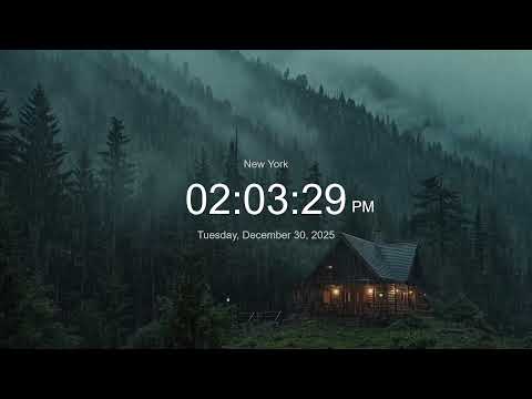 🔴 LIVE | Clock / Time in New York now / LIVE New York / what time is it now