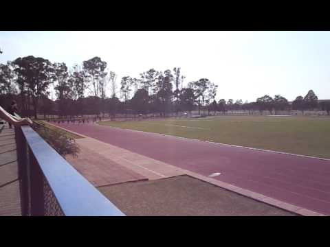 InterUSP 2014 - Final 100m rasos masculino - RECORDE CLIXÊ ESALQ