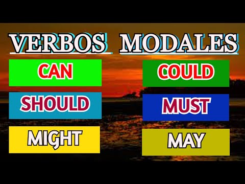 VERBOS MODALES EN INGLÉS (CAN, MAY, SHOULD, MIGHT, COULD