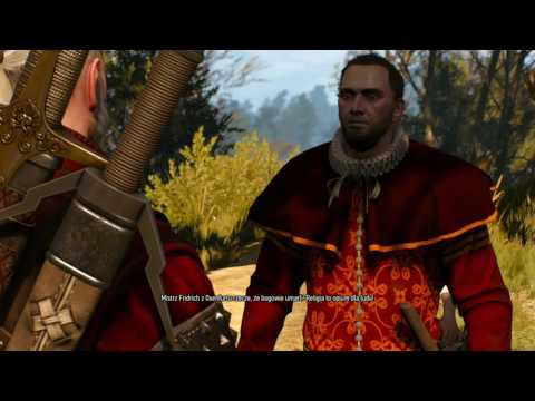 Wiedźmin 3 - Geralt masakruje studentów