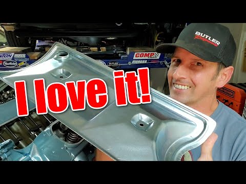 Tomahawk Valley Pan for Roller Lifters, review and install. Pontiac Short Block, part 9