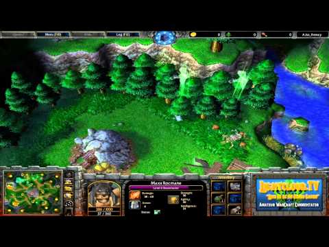 Moon (NE) VS Infi (HU) - WC3 G2 - AWC 2013