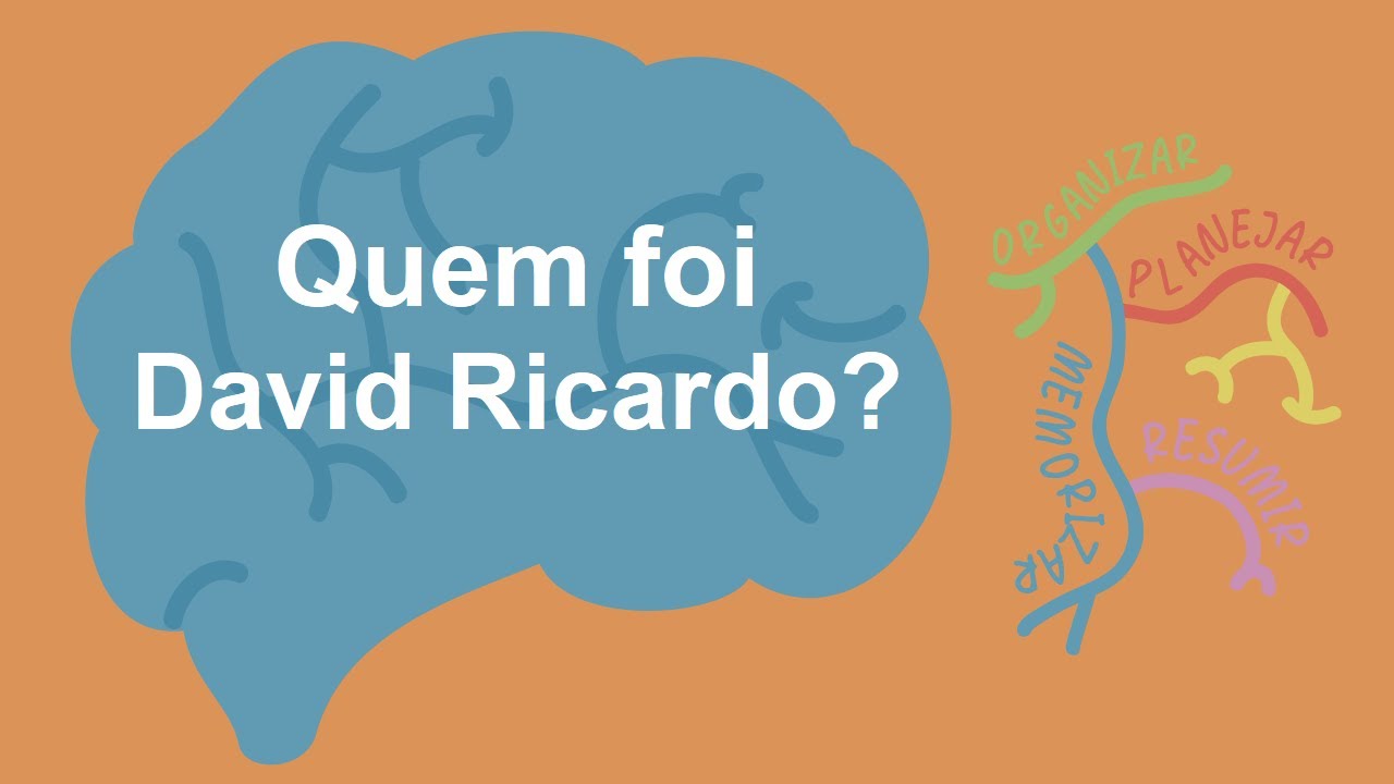 Quem foi David Ricardo? Conheça com este resumo em Mapa Mental