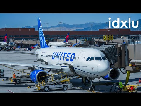 YouTube thumbnail for United Airlines Airbus A319