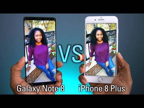 iPhone 8 Plus VS Galaxy Note 8 Camera Test!