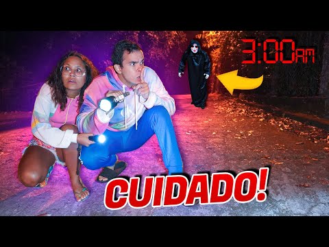 NUNCA EXPLORE O CONDOMÍNIO ÀS 3 HORAS DA MANHÃ! - MUITO ASSUSTADOR!