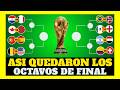 🔥🔥 ASÍ QUEDARON DEFINIDOS los CRUCES de los OCTAVOS de FINAL del MUNDIAL 2026 💥