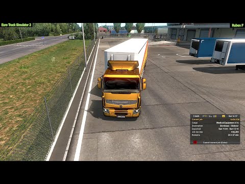 ETS2 Promods 2.45 Paris to Bordeaux