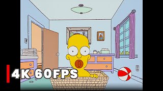 Homer Simpson Young To Old (The Simpsons) | Meme Template | [4k 60fps]