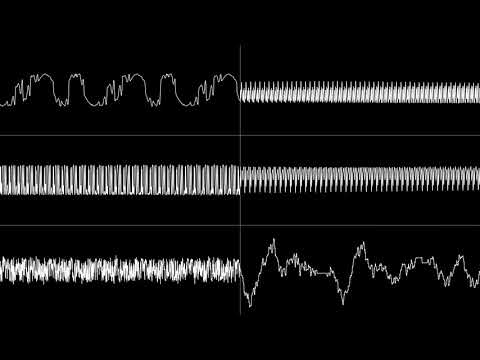 SEGA Mega Drive - Road Rash II "Title Screen" by Rob Hubbard - Oscilloscope View
