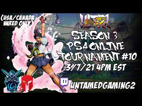 USF4 Season 3 PS4 Online Tournament #10 3/7/21