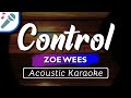 Zoe Wees - Control - Karaoke Instrumental (Acoustic)