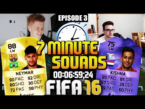 NEYMAR VS KISHNA!! 7 MINUTE SQUAD BUILDER #EP3 W/ AJ3FIFA - FIFA 16 ULTIMATE TEAM